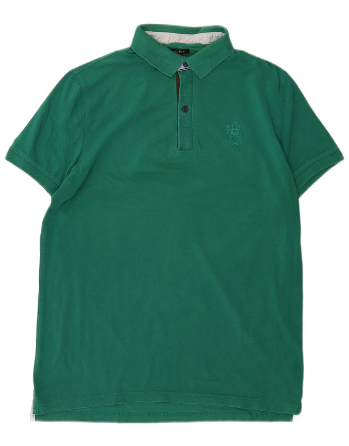 MASSIMO DUTTI Polo Hombre Verde Grande