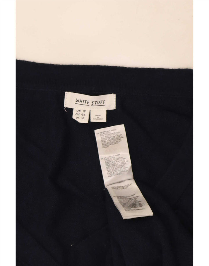 Cárdigan para mujer de White Stuff, talla grande, color azul marino