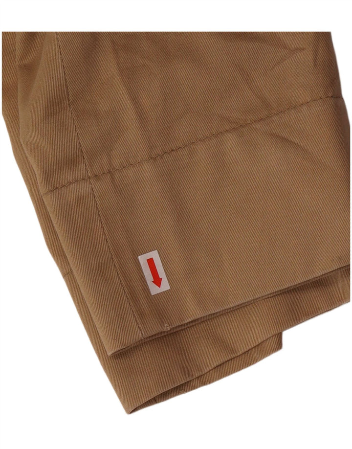 Abrigo Barba Hombre IT 46 Small Beige Algodón