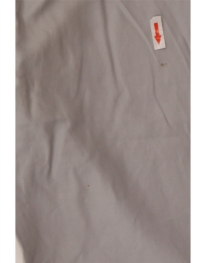 Adidas Mens Capri Chándal Pantalones Grande Gris Algodón