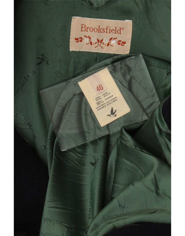 Brooksfield Abrigo cruzado de manga 3/4 para mujer IT 46 Grande Azul marino