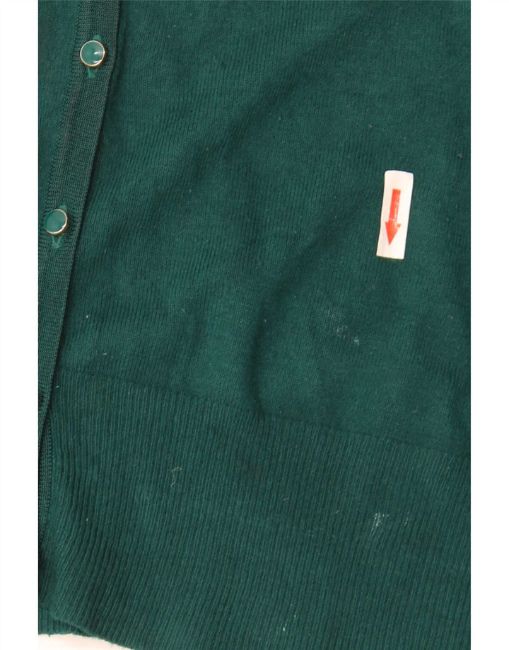 Marks & Spencer - Cárdigan para mujer, talla 40, viscosa verde medio