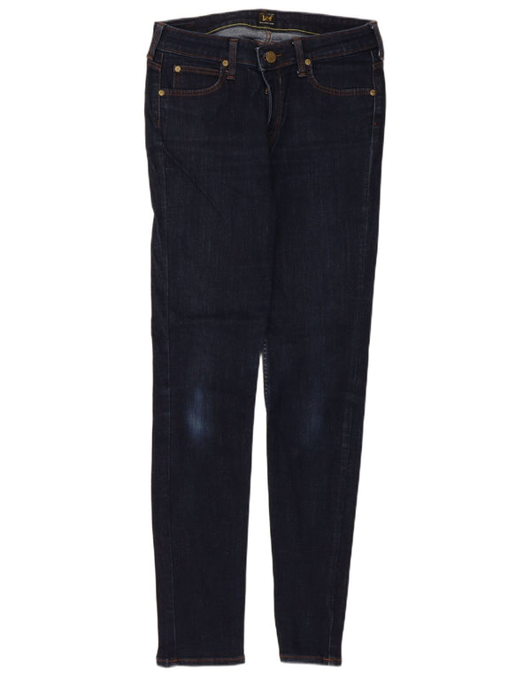 Vaqueros Ajustados Lee Mujer W30 L30 Azul Marino