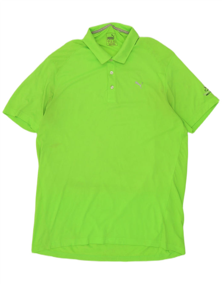 PUMA Polo Hombre XL Poliéster Verde