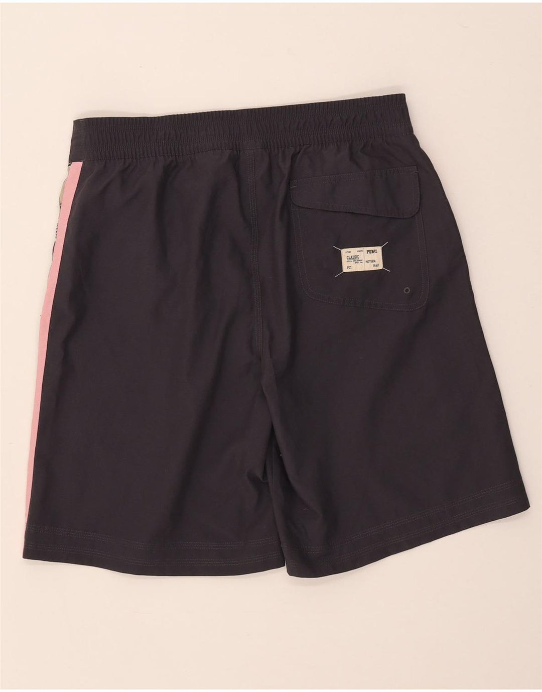 Puma Shorts Deportivos Gráficos Para Hombre Gris Medio