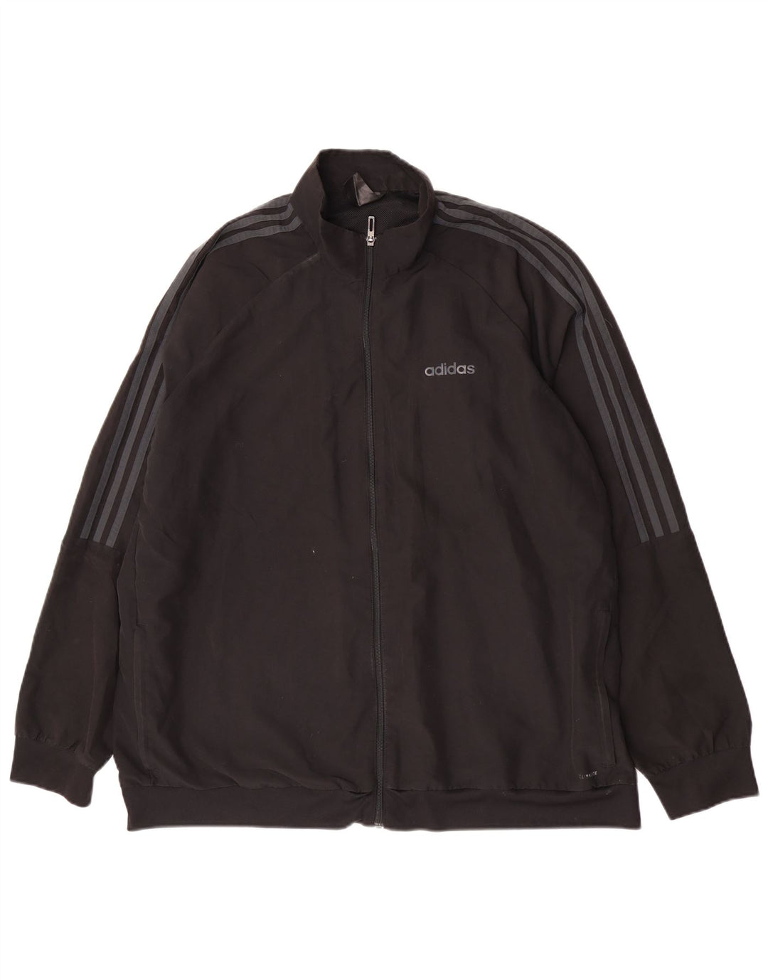 Adidas Hombre Chándal Top Chaqueta 2XL Negro Poliéster Deportes