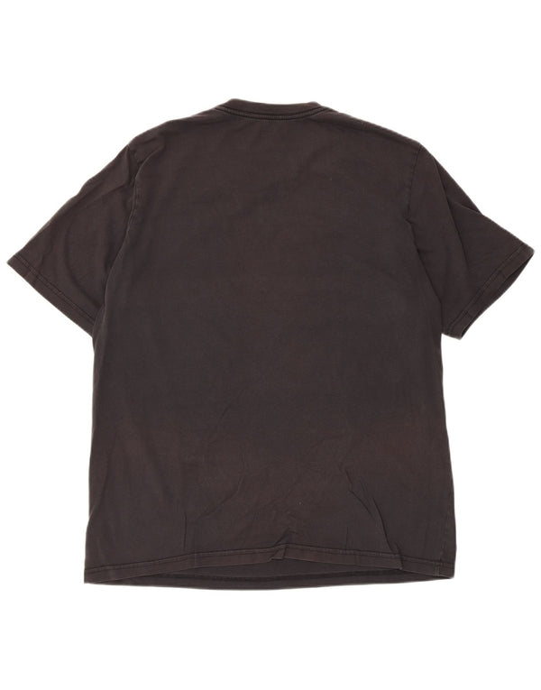 Levi's Camiseta con gráfico relajado para hombre, talla mediana, negra