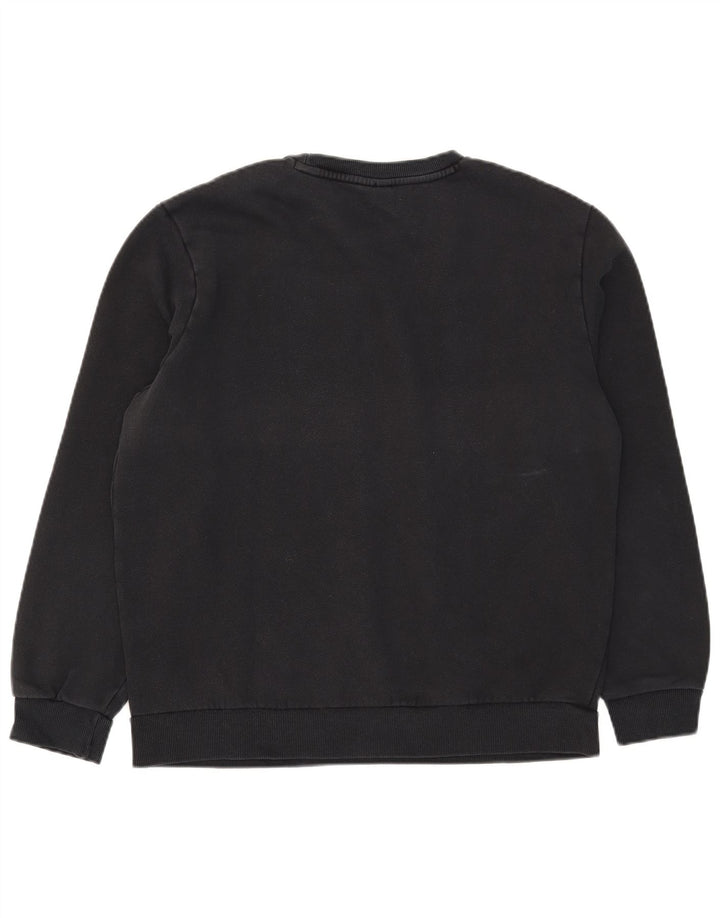 Puma Sudadera Gráfica para Hombre Jersey Grande De Algodón Negro