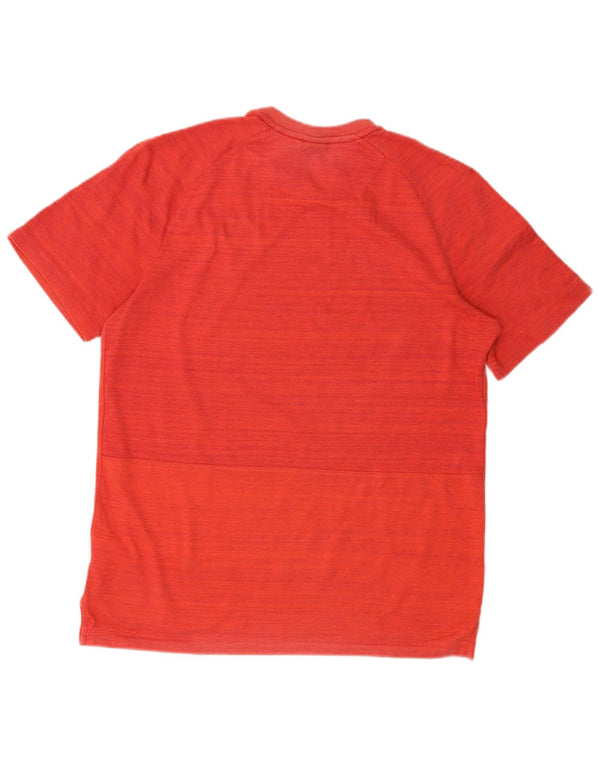 Camiseta Nike Hombre Top Medium Rojo Rayas Algodón