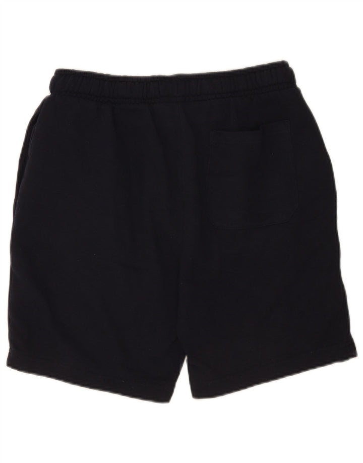 French Connection Pantalones cortos deportivos para hombre pequeños de algodón azul marino