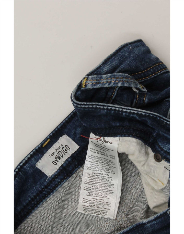PEPE Jeans Mujer Slim W28 L28 Azul Algodón