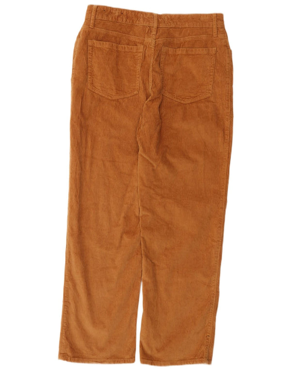 Hollister Pantalones de pana de cintura alta para mujer, talla 11, grande, W30 L29, color marrón