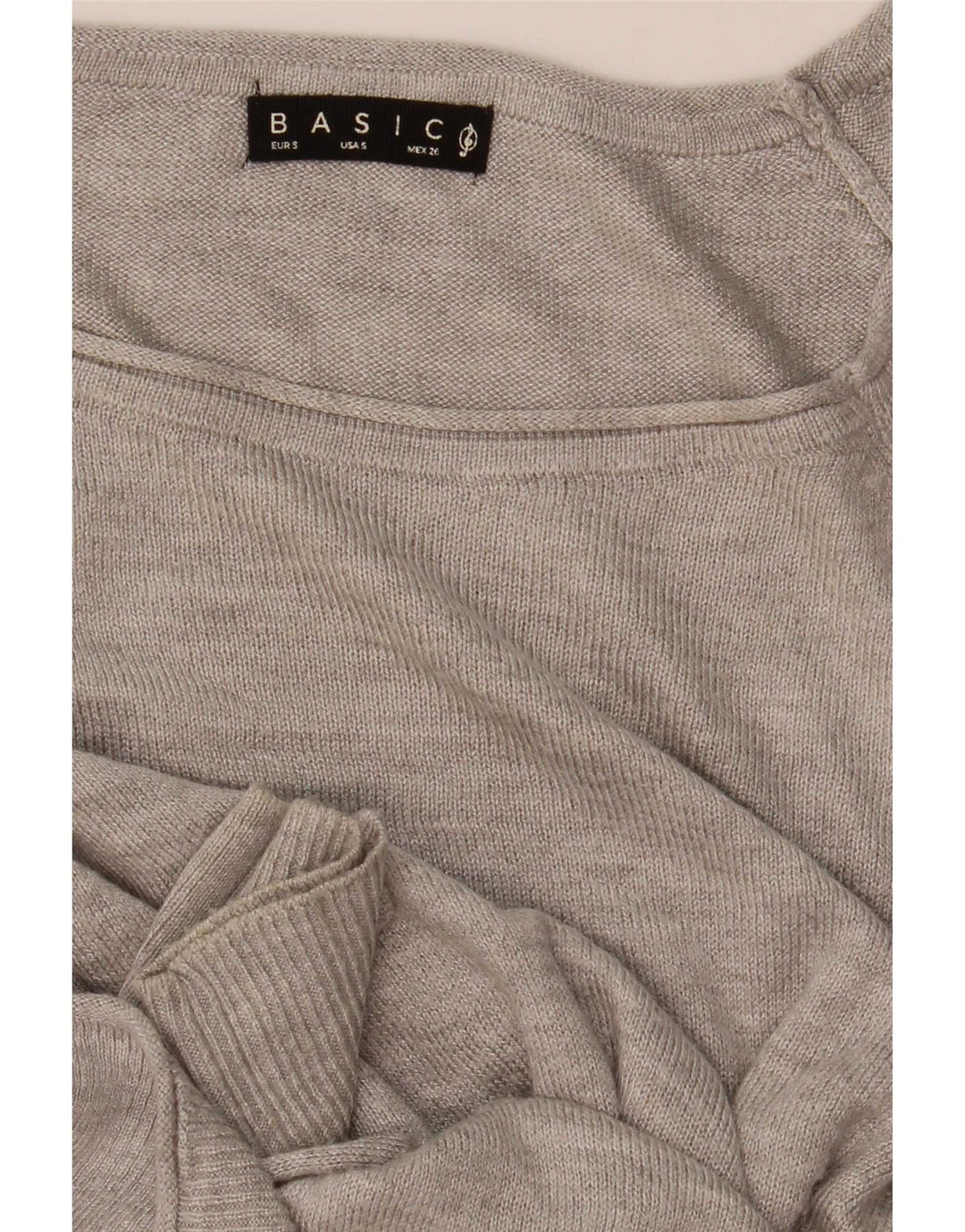 Stradivarius Blusa Suelta para Mujer Top UK 10 Small Gris