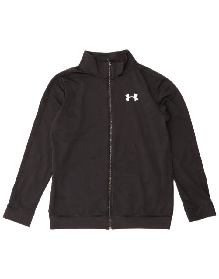 Under Armour Chaqueta de chándal para niño 13-14 años XL Negro Poliéster