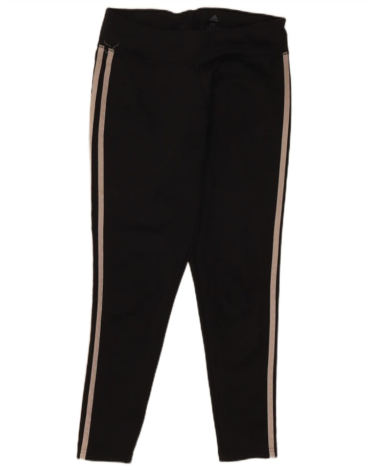 Adidas Leggings Climalite para mujer Reino Unido 12/14 Mediano Negro Poliéster