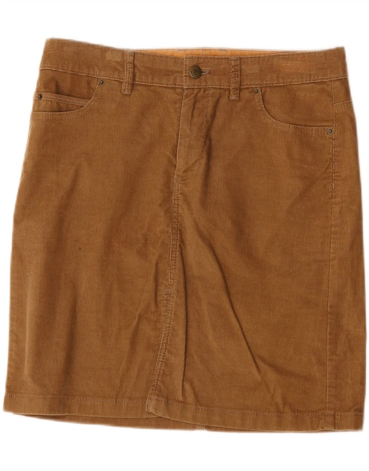 Falda De Pana Timberland Mujer W29 Algodón Beige Medio