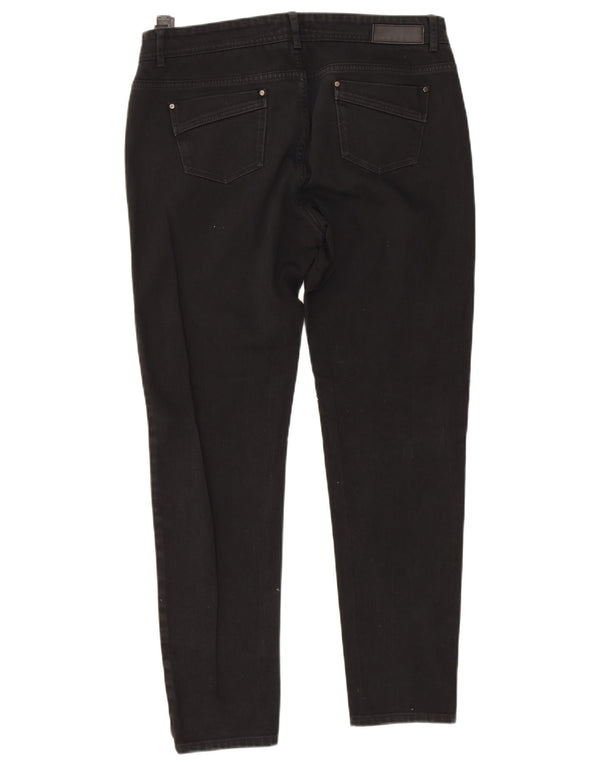Marks & Spencer Jeans Ajustados Autograph para Mujer UK 14 Large W32 L28 Negro