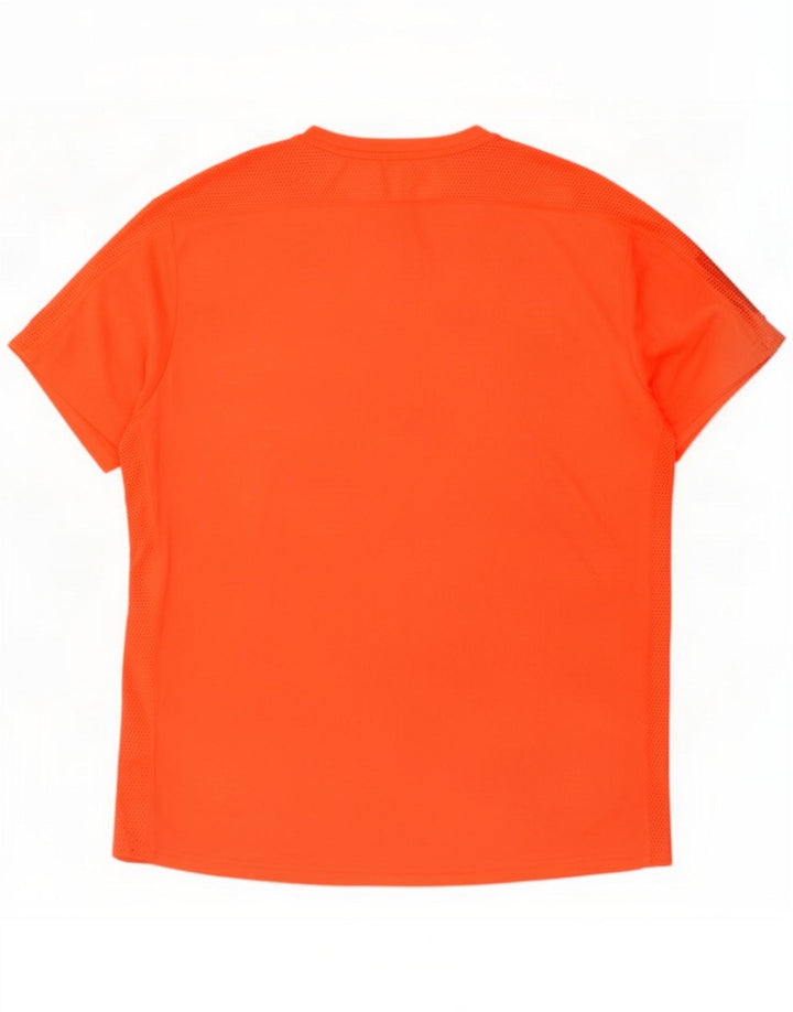Camiseta Adidas para hombre Top Large Naranja Poliéster