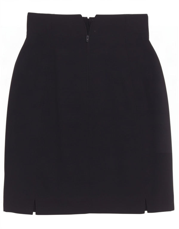Falda lápiz para mujer Escada EU 40 Medium W27 Lana azul marino