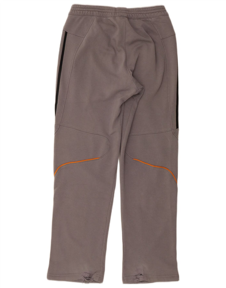 Adidas - Pantalón de chándal para hombre, talla pequeña, algodón gris