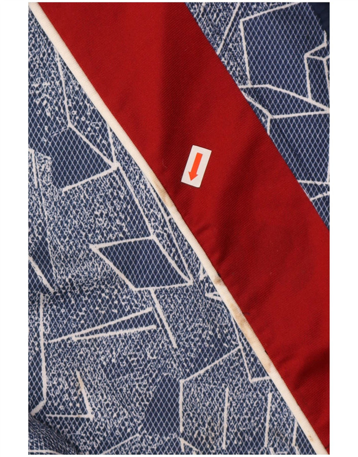 UMBRO Chaqueta de chándal de Inglaterra 1993-95 para hombre, poliéster azul grande