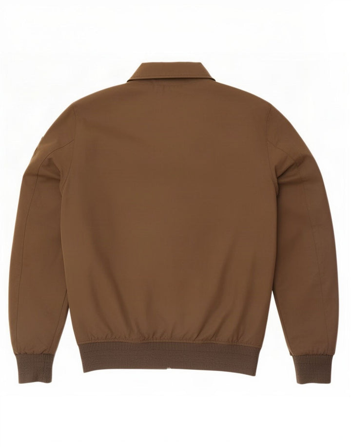 Superdry Chaqueta Bomber para Hombre ES 38 Poliéster Caqui Medio