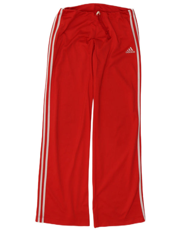 Adidas - Pantalones de chándal para mujer, ajuste holgado, talla 40, talla M, color rojo deportivo
