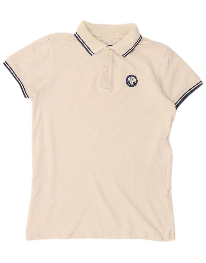 Polo North Sails Hombre Pequeño Blanco