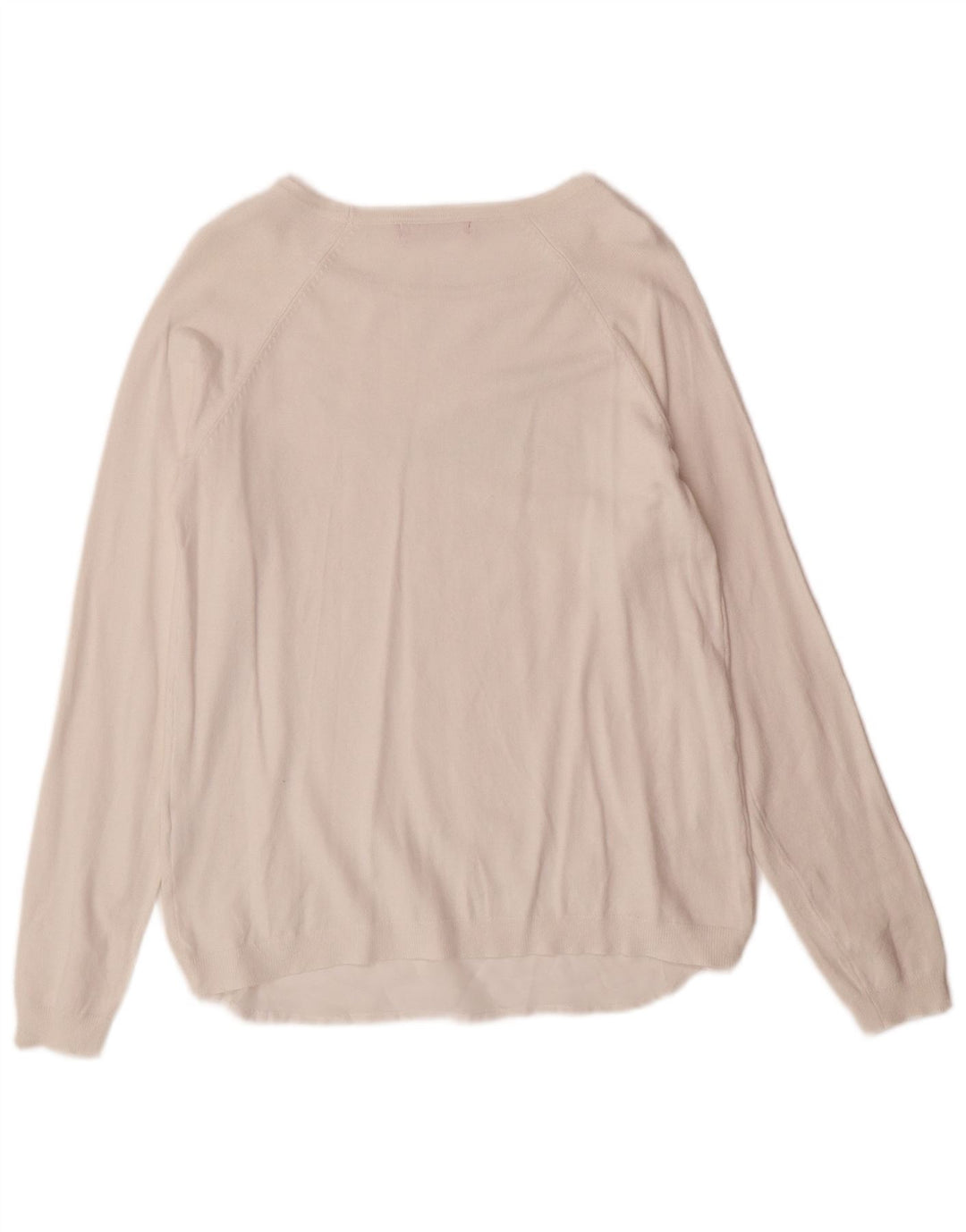 Guess Suéter gráfico con cuello barco para mujer UK 10 Small White