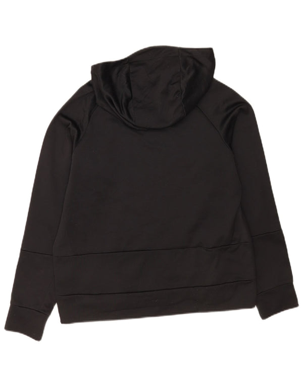 Nike Dri Fit Graphic Sudadera con capucha para niñas 13-14 años XL Negro Poliéster