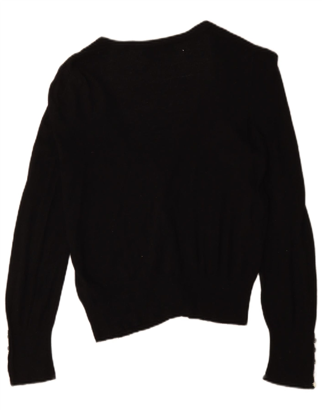 Marks & Spencer - Cárdigan para mujer, talla 40, viscosa negra mediana
