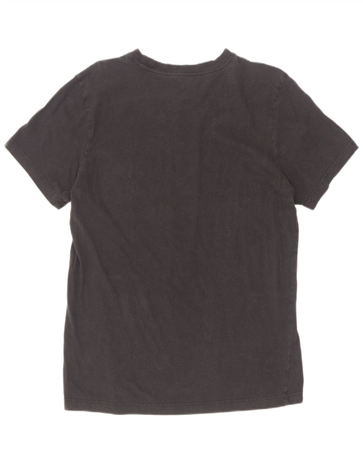 Adidas - Camiseta gráfica para hombre, talla mediana, algodón negro