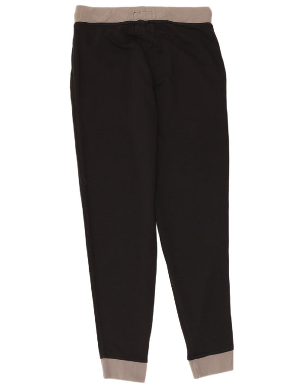 Kappa Pantalones de Chándal para Mujer Joggers UK 44 Mediano Negro Algodón
