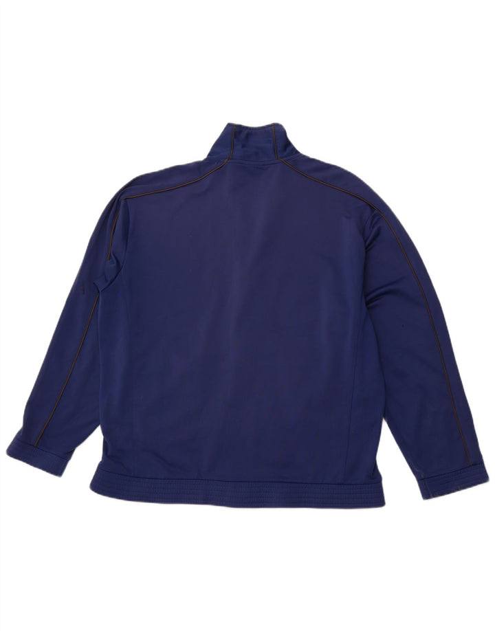 CHAMPION Chaqueta superior de chándal para hombre Poliéster azul marino grande