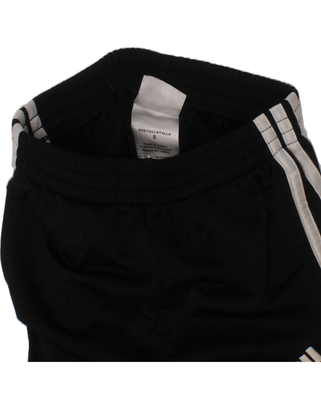 ADIDAS Boys Sport Shorts 4-5 Years  Black Polyester Vintage Adidas and Second-Hand Adidas from Messina Hembry 