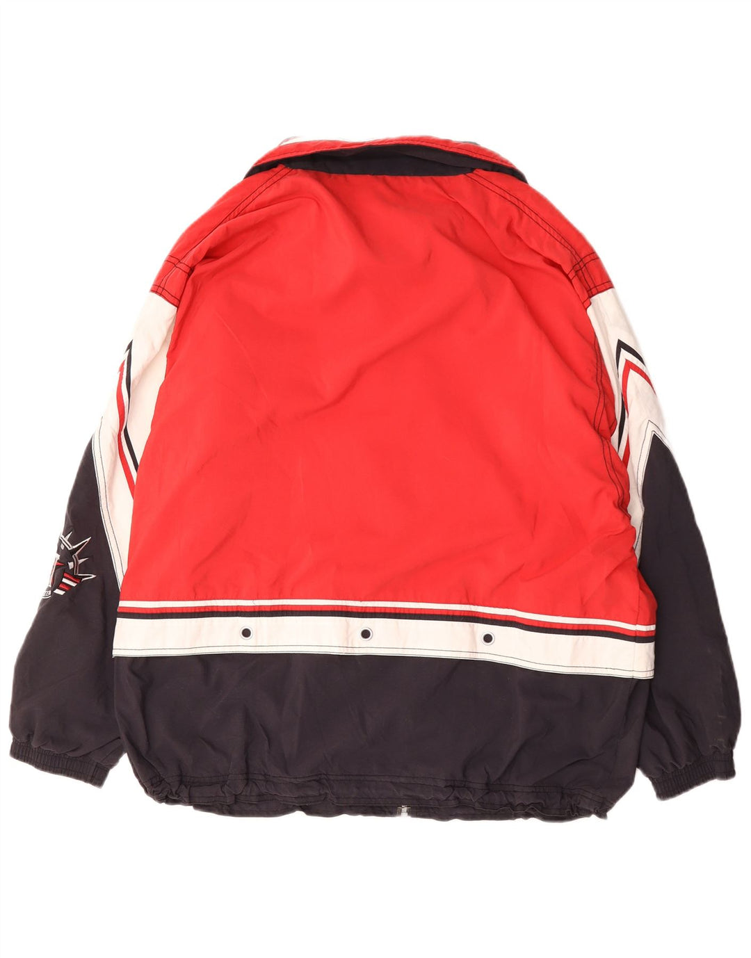 Killtec Chaqueta cortavientos holgada para hombre UK 38 Medium Red Colourblock