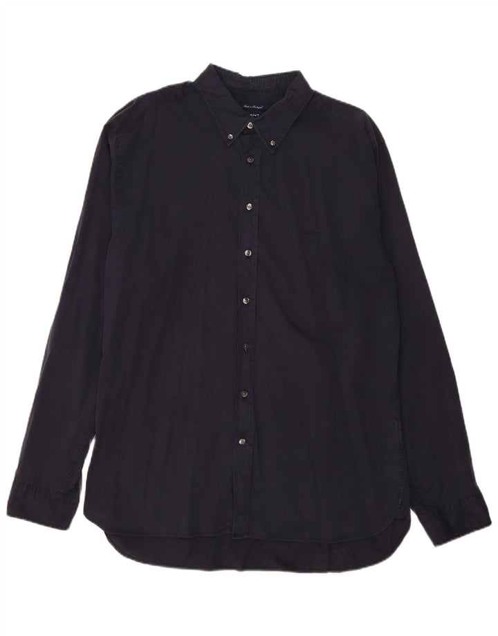 GANT Camisa Hombre 2XL Negro