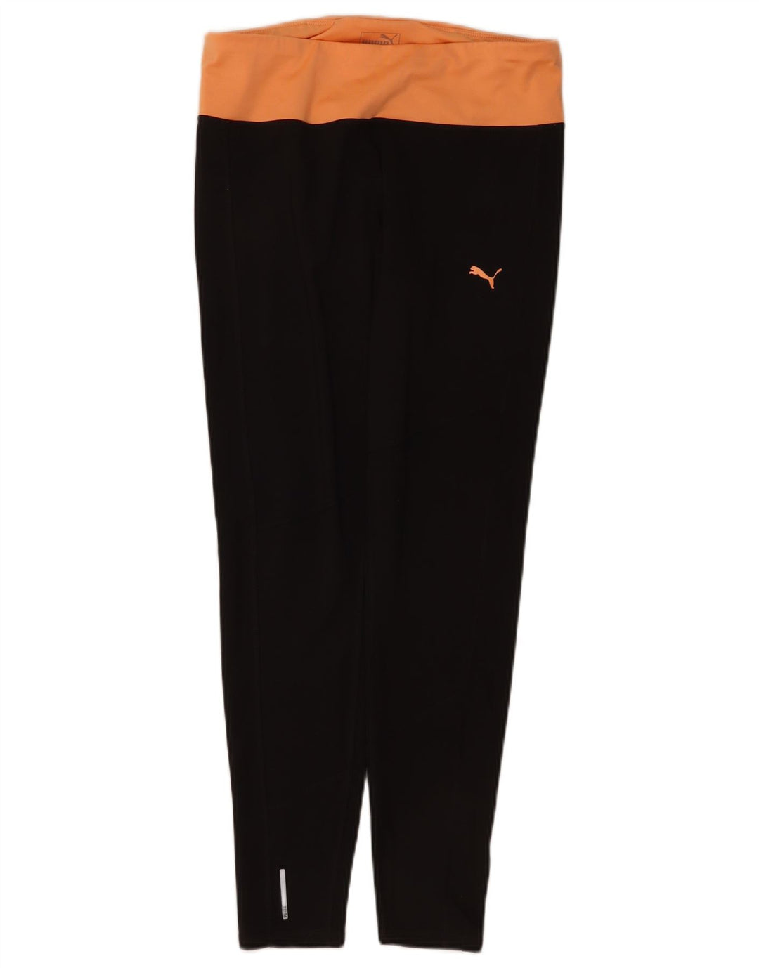 Puma Leggings para mujer UK 44 Grande Negro Colorblock Nylon
