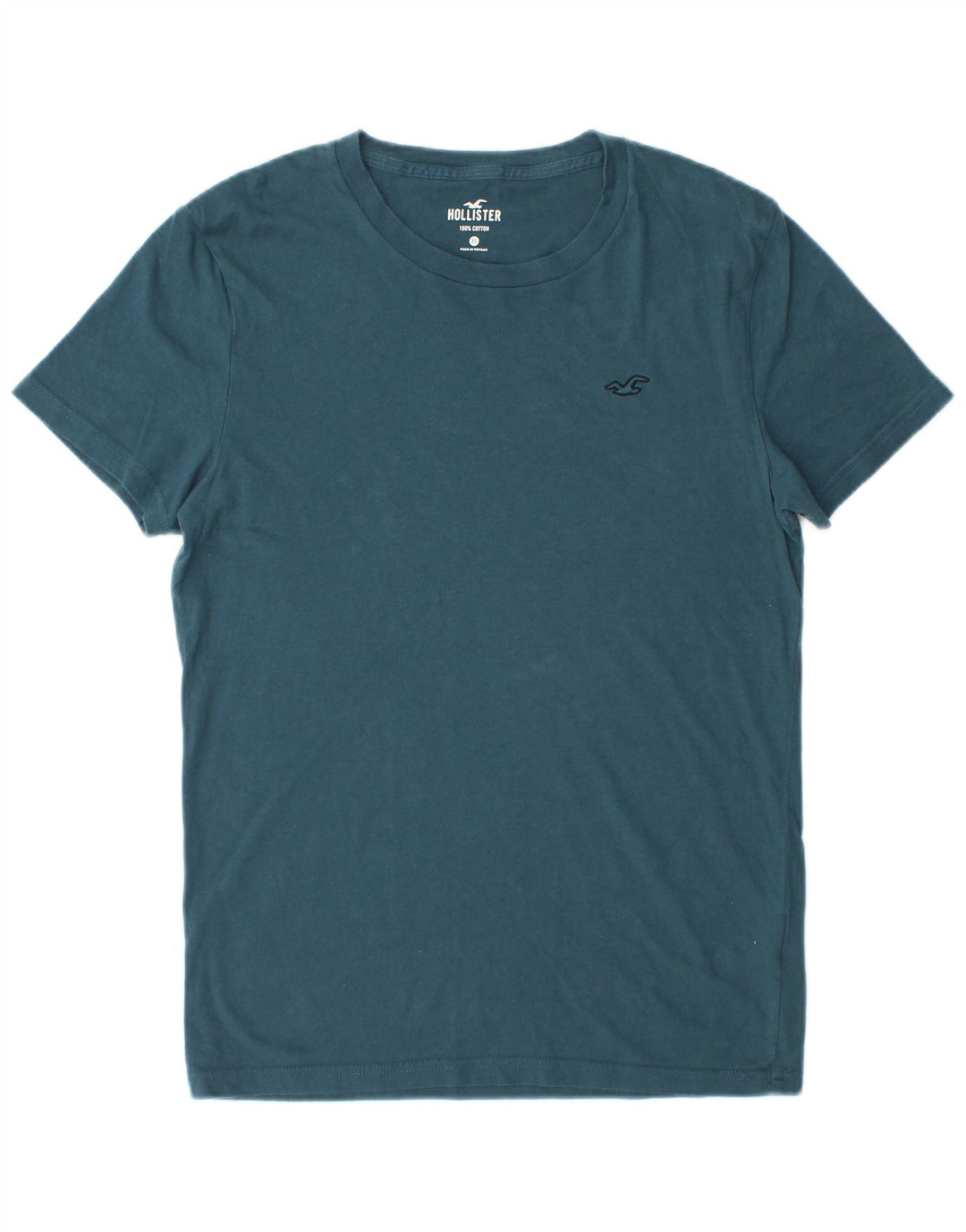 HOLLISTER Camiseta Hombre Top XS Azul Algodón