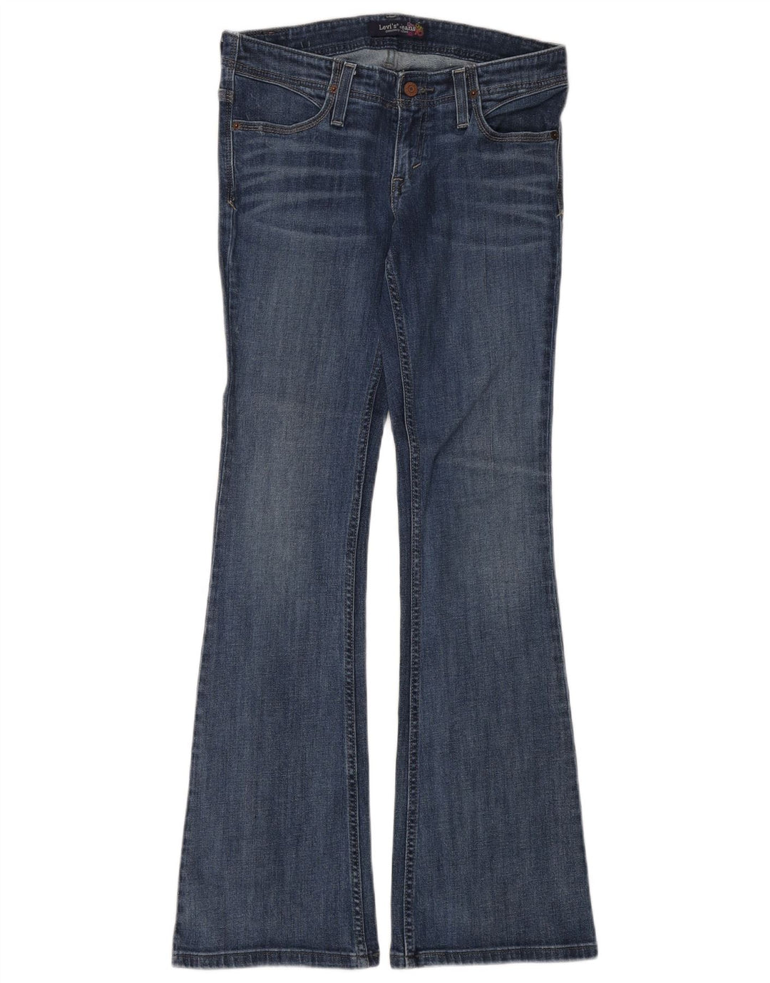Levi's Jeans acampanados para mujer US 7 Medium W30 L34 Algodón azul