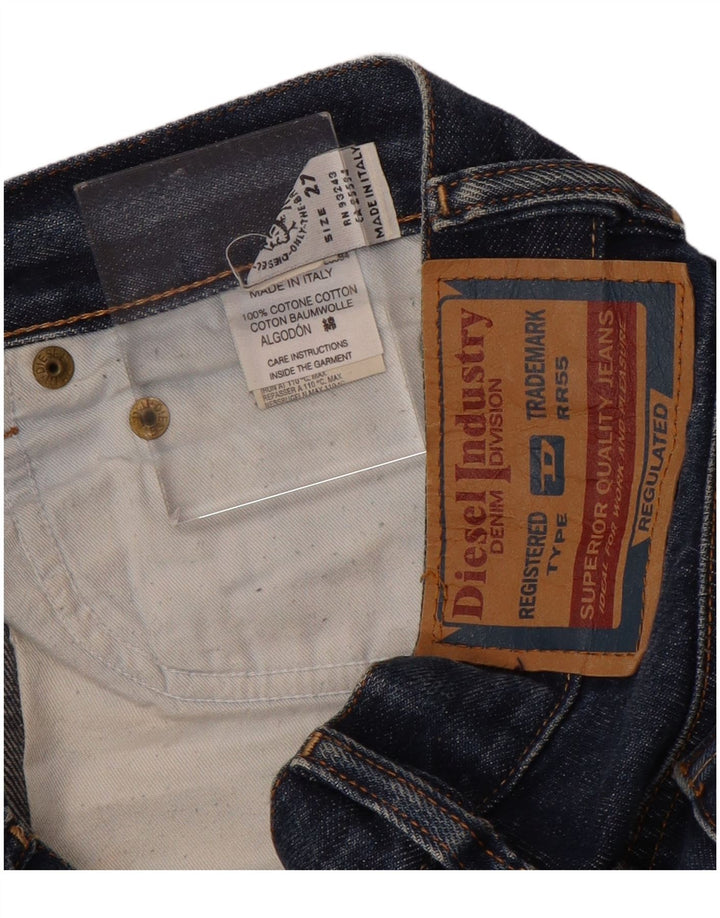 DIESEL Vaqueros Rectos Mujer W27 L29 Azul Algodón