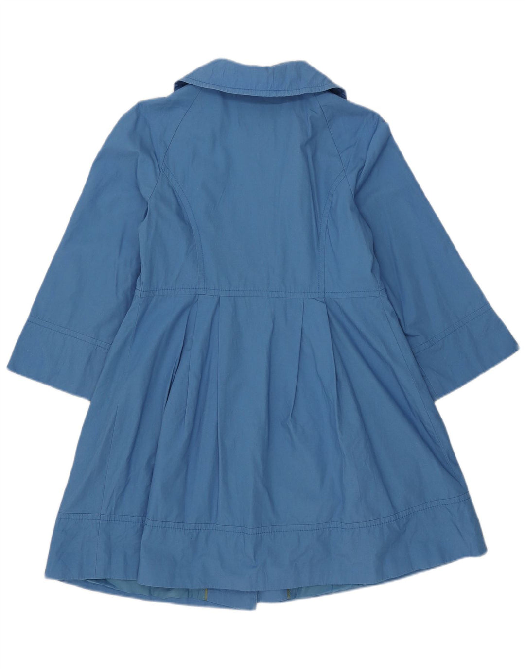 Marks & Spencer Abrigo de manga 3/4 para mujer UK 42 Algodón azul medio