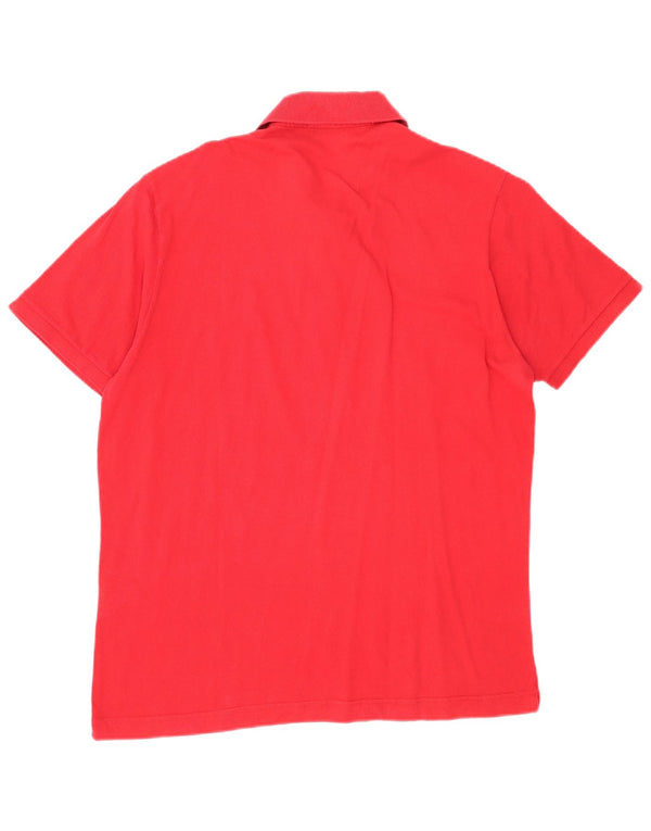 Sergio Tacchini Polo Hombre IT 50 Medium Rojo Algodón