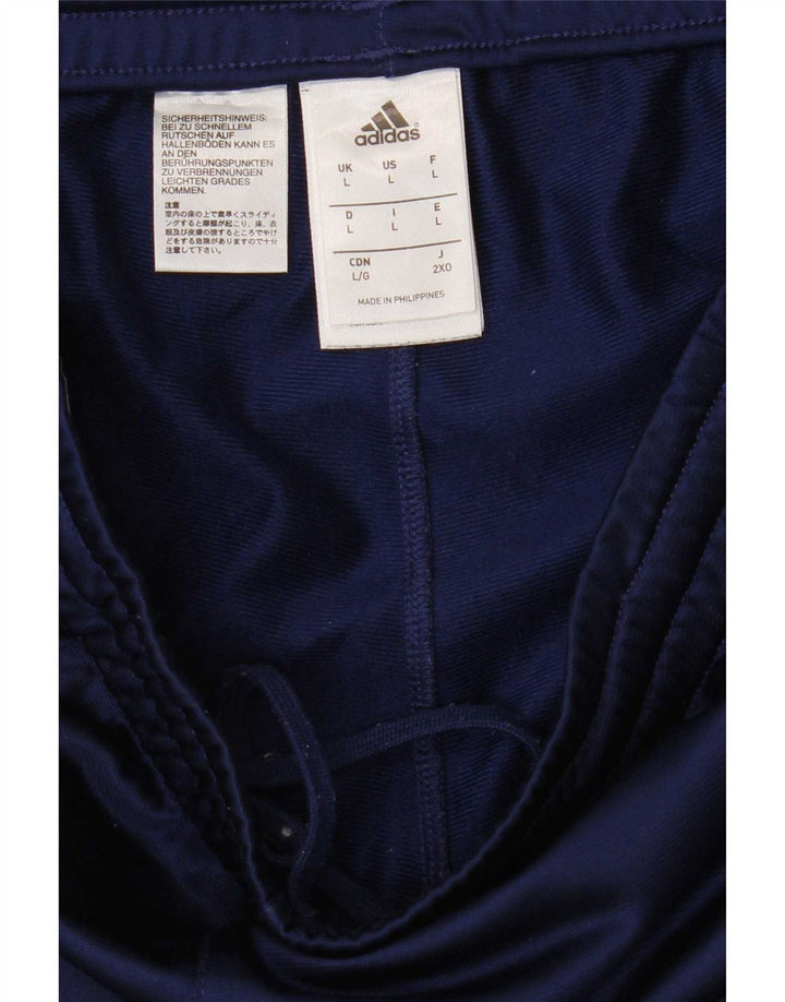 Adidas Hombre Pantalones De Chándal Joggers Grande Azul Marino Poliéster