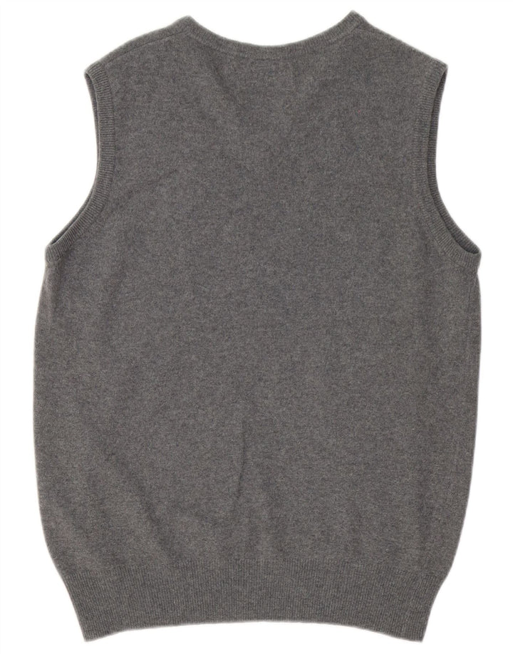 Kappa Hombre Chaleco Tank Top Lana Gris Medio