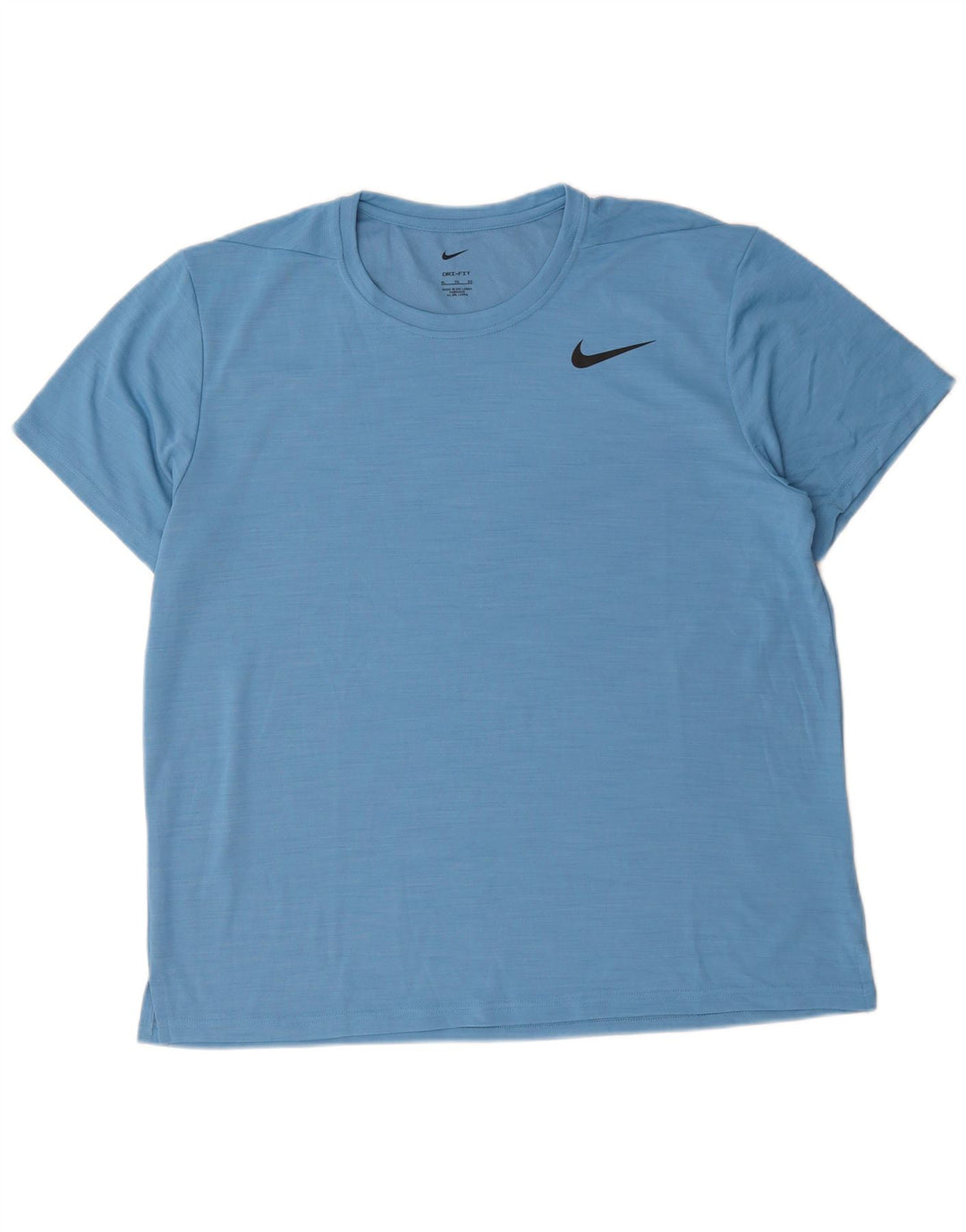 Camiseta Nike Dri Fit para hombre Top XL Poliéster azul
