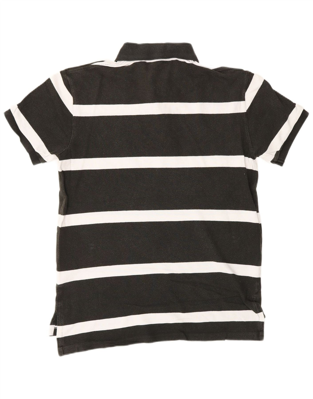 POLO RALPH LAUREN Polo de ajuste personalizado para hombre Algodón a rayas negro mediano