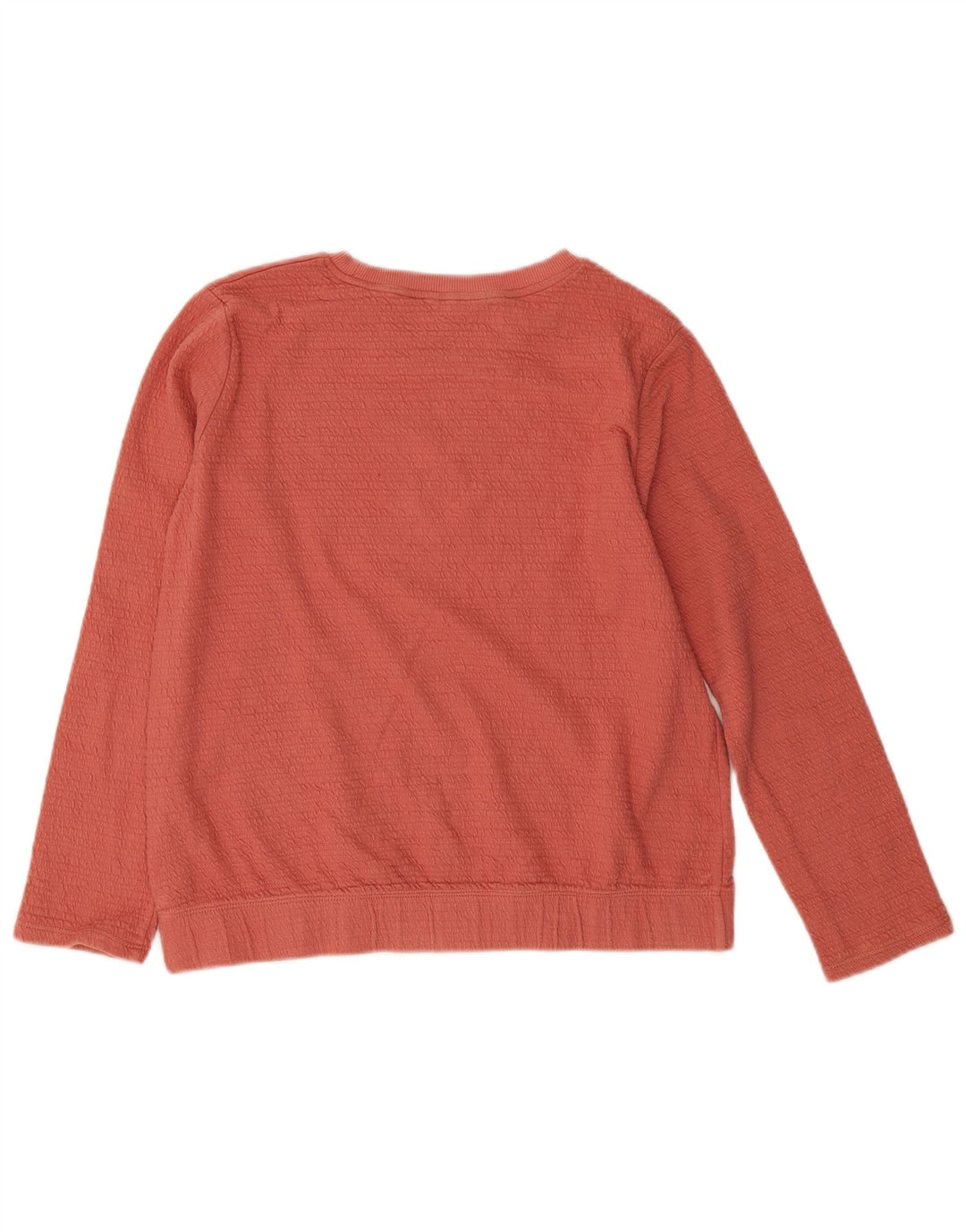 Massimo Dutti Sudadera Mujer Jumper UK 44 Medio Naranja Algodón