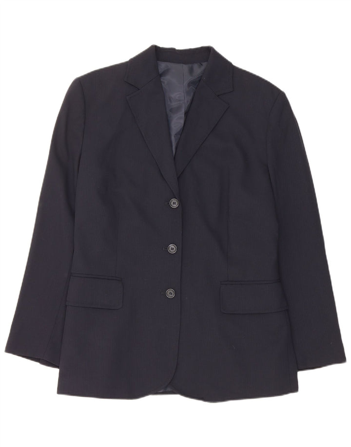 Dolce & Gabbana Chaqueta Blazer De 3 Botones Para Mujer IT 44 Azul Marino Medio