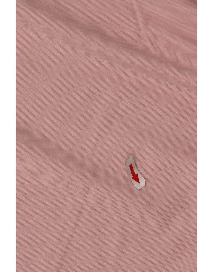 GANT Polo de hombre de algodón rosa medio